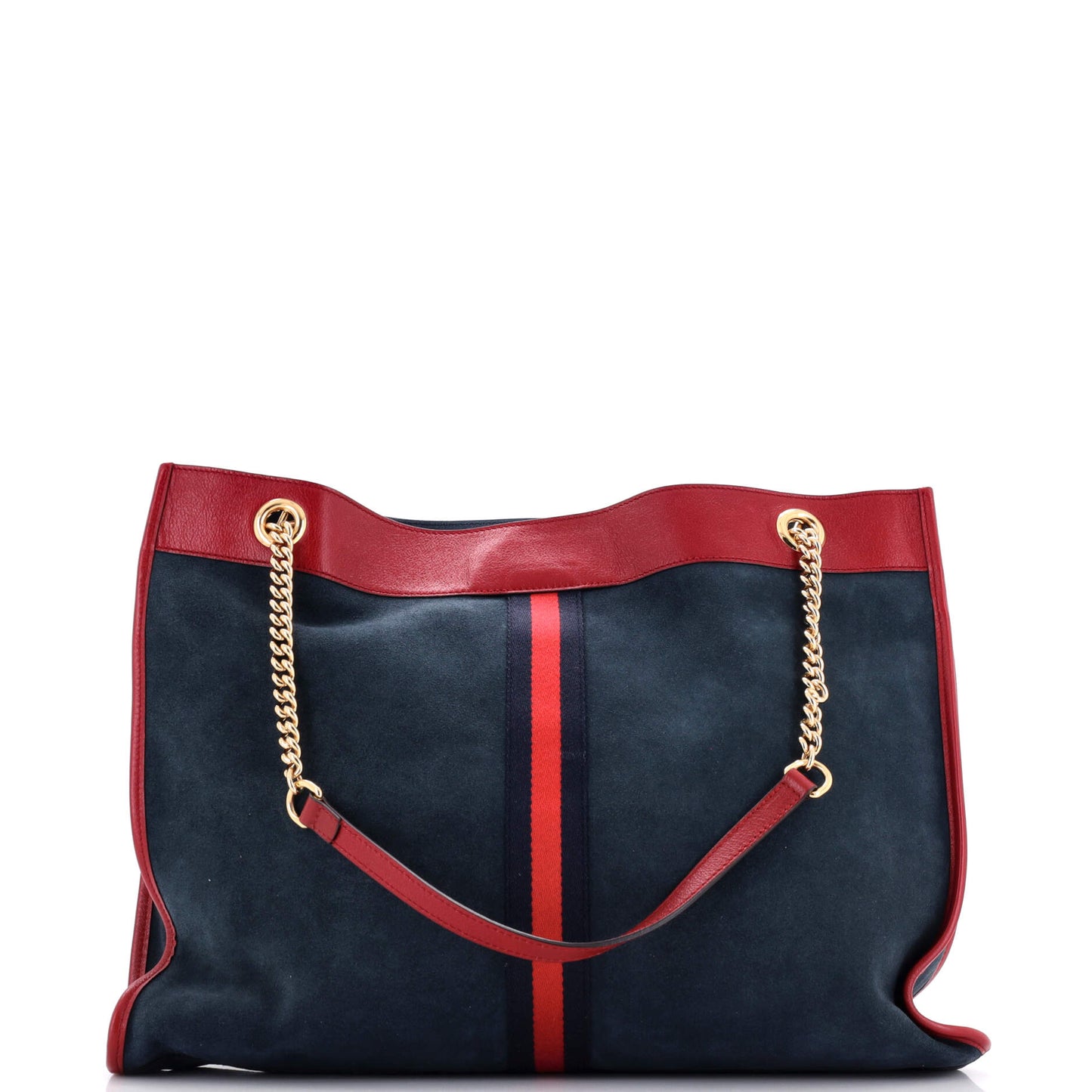 Rajah Chain Tote Suede Large