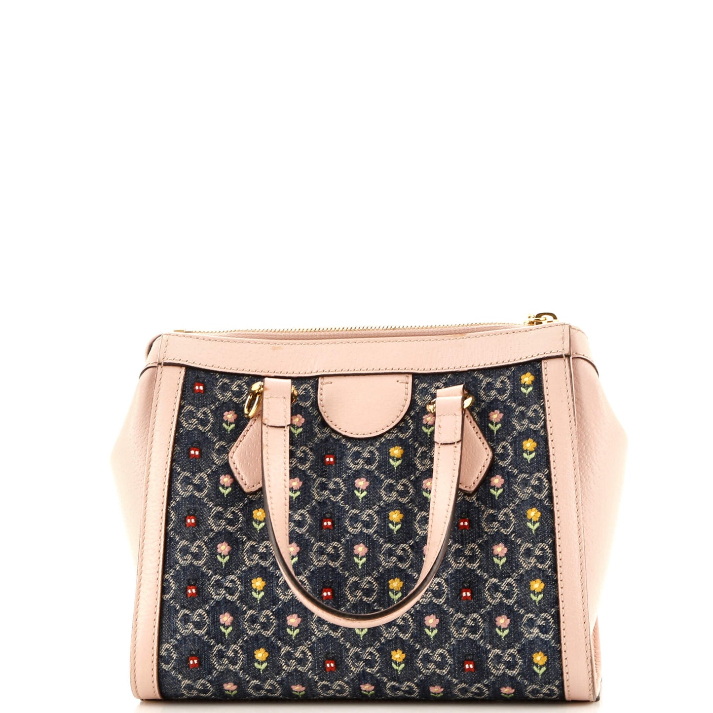 Ophidia Top Handle Tote Printed GG Denim Small