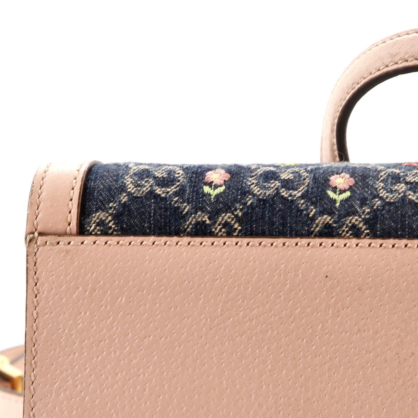 Ophidia Top Handle Tote Printed GG Denim Small