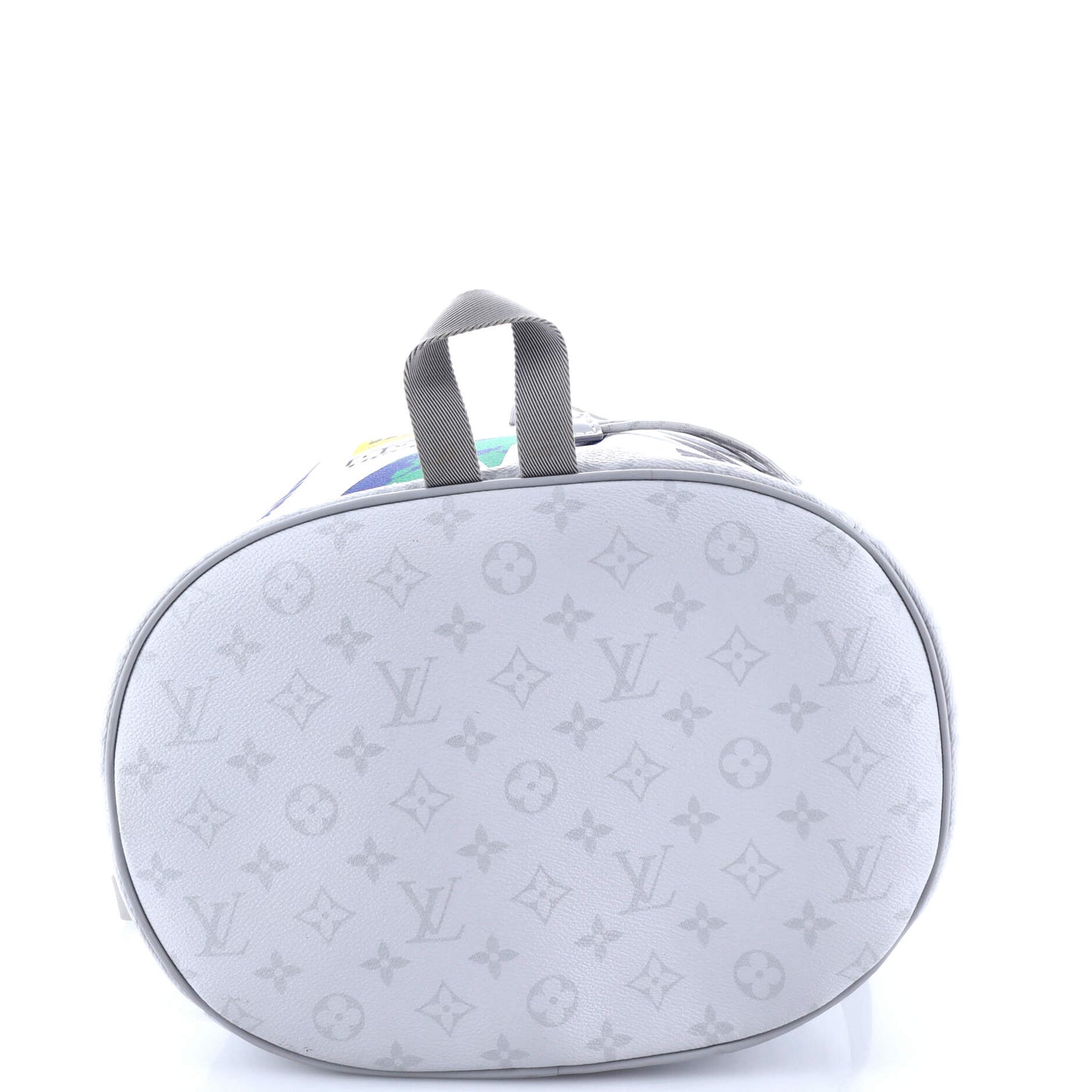 Chalk Backpack Limited Edition Logo Story Monogram Canvas