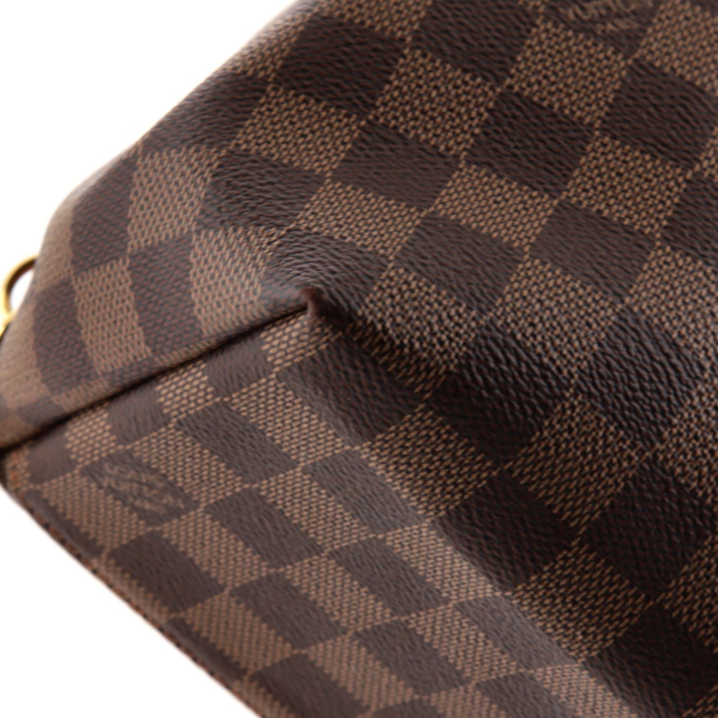 Clapton Backpack Damier and Leather