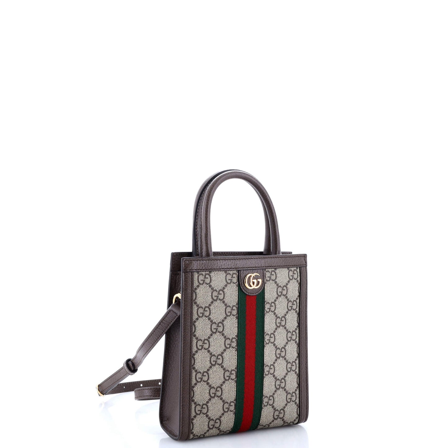 Ophidia Convertible Tote GG Coated Canvas Super Mini