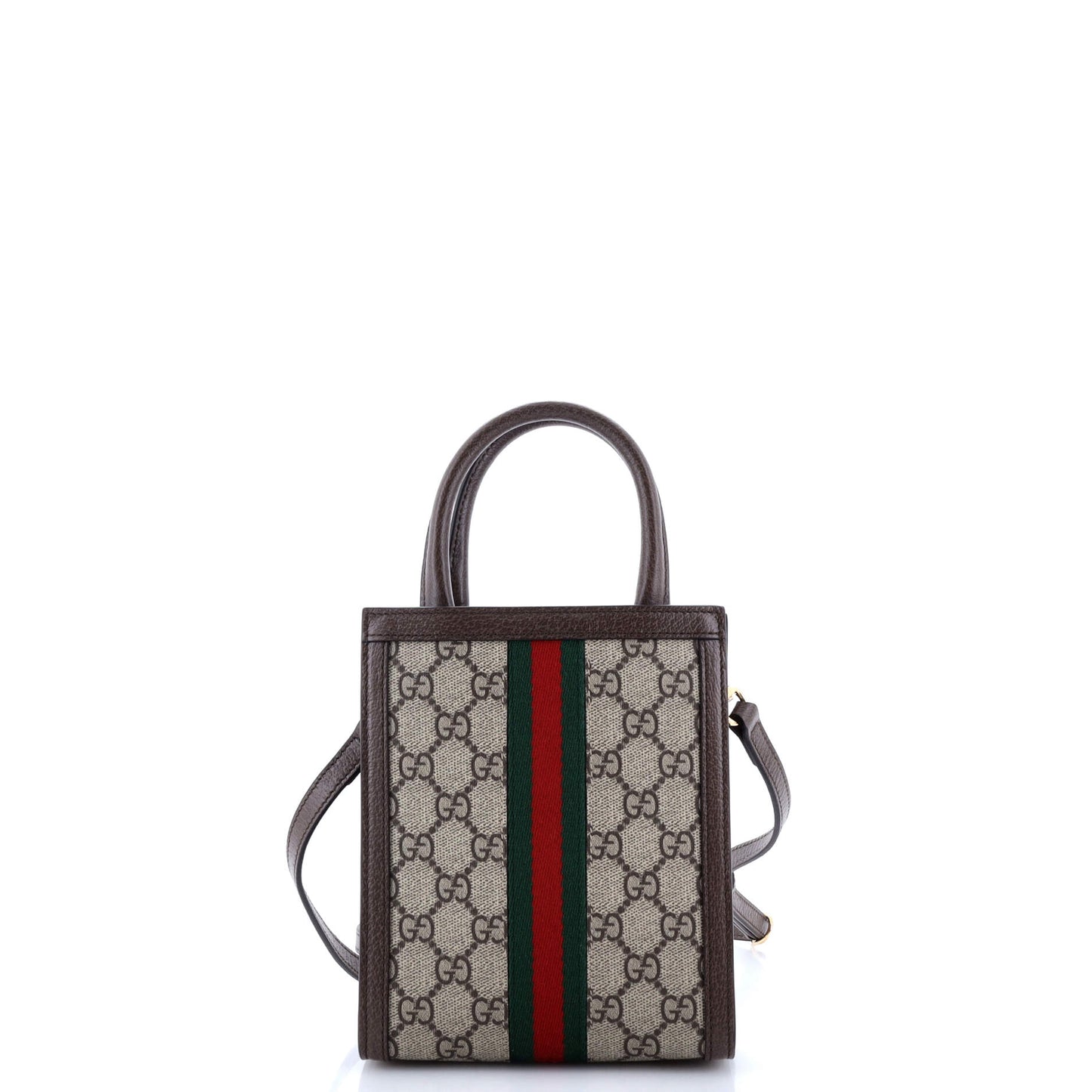 Ophidia Convertible Tote GG Coated Canvas Super Mini