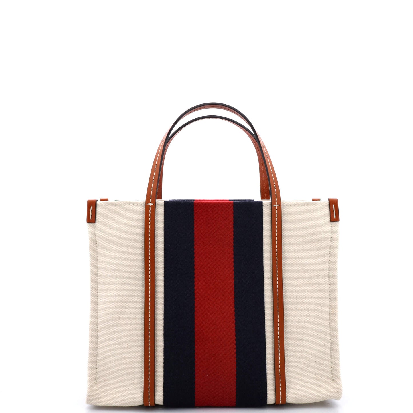 Interlocking G Web Tote Canvas Small