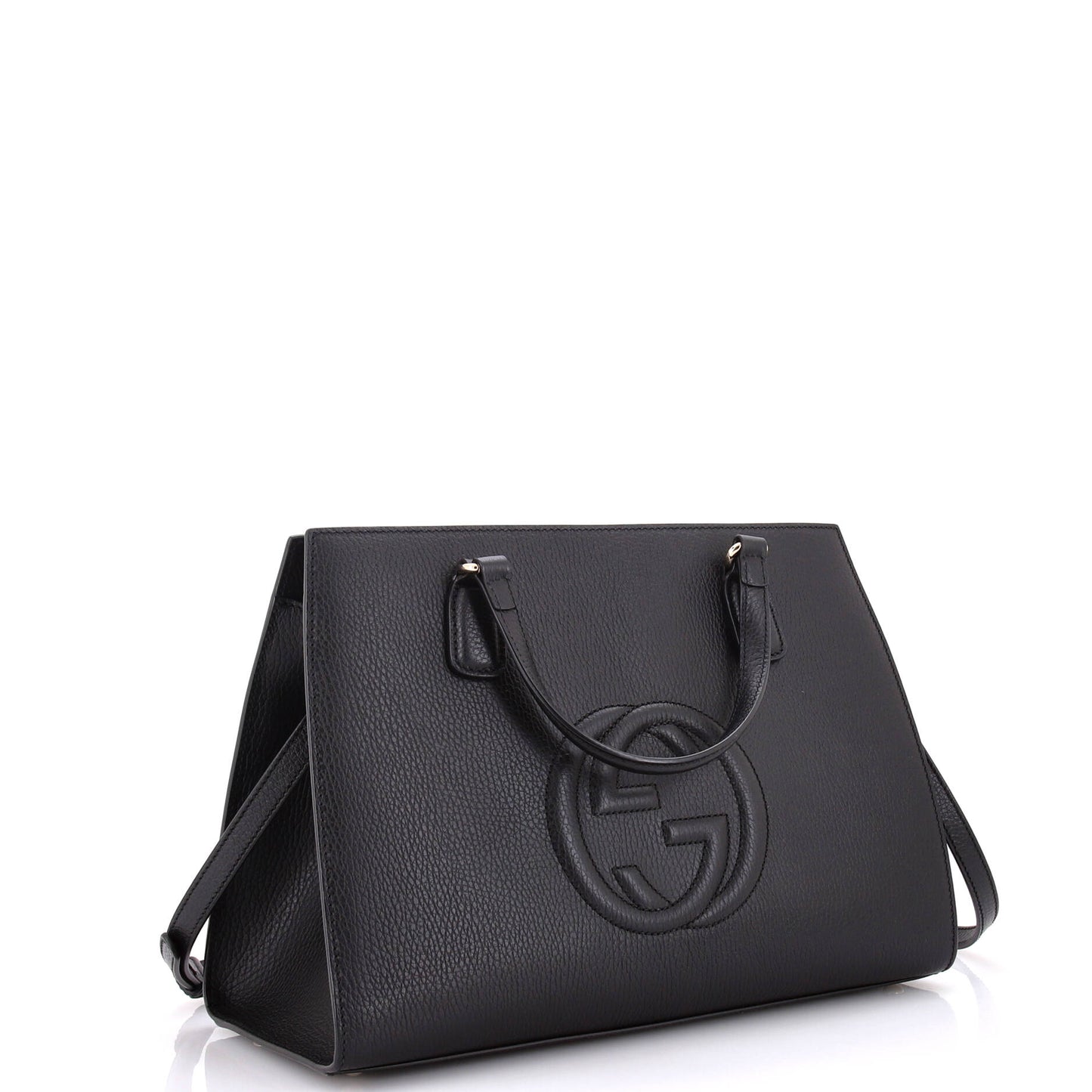 Soho Convertible Top Handle Satchel Leather Medium
