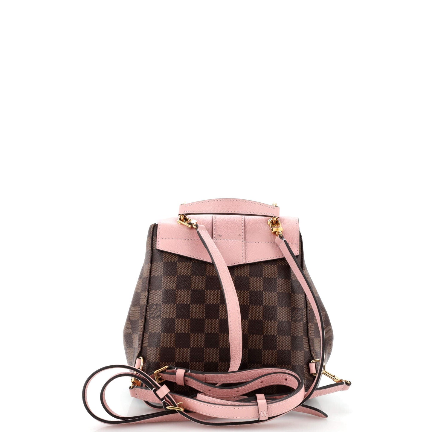 Clapton Backpack Damier and Leather