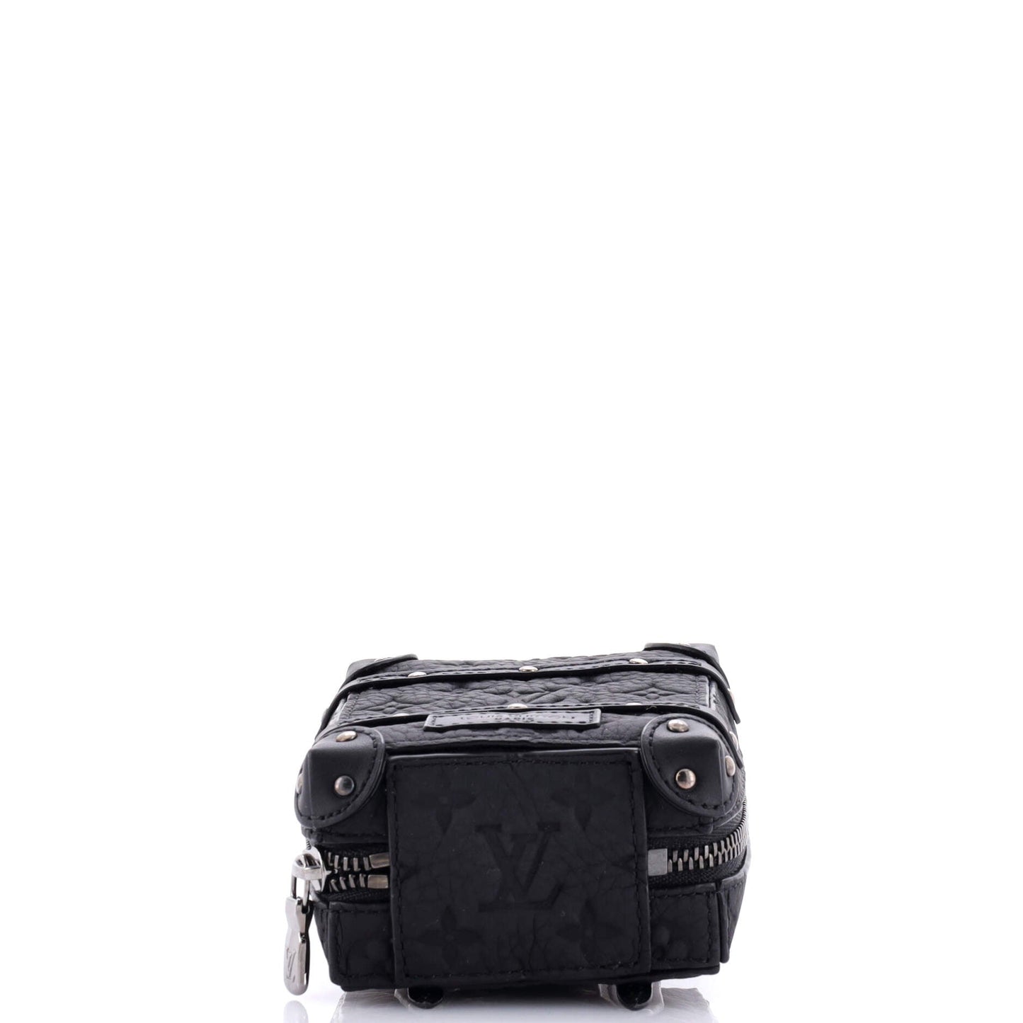 Soft Trunk Backpack Bag Charm and Key Holder Monogram Taurillon Leather