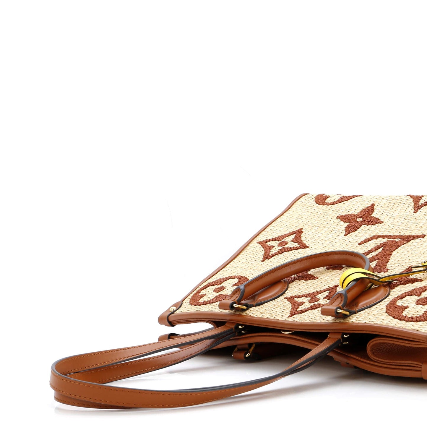 OnTheGo Tote Monogram Giant Raffia MM