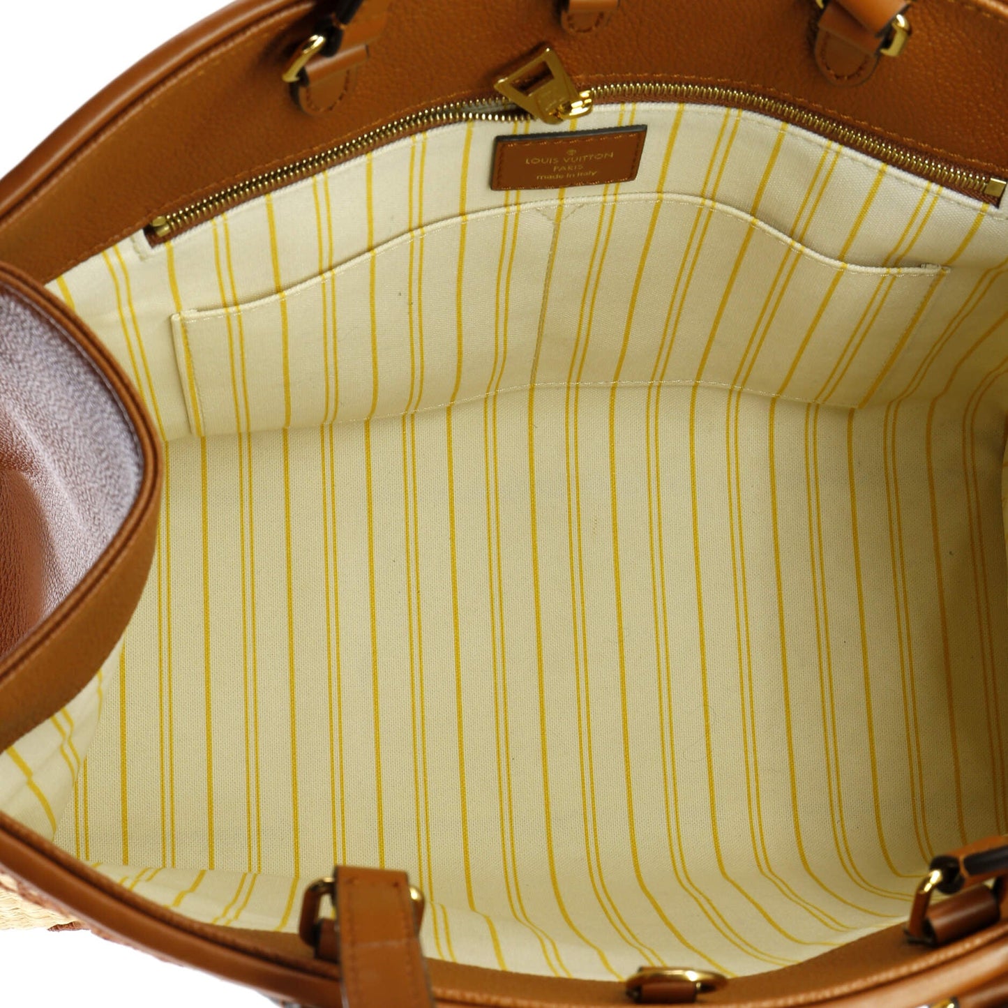 OnTheGo Tote Monogram Giant Raffia MM