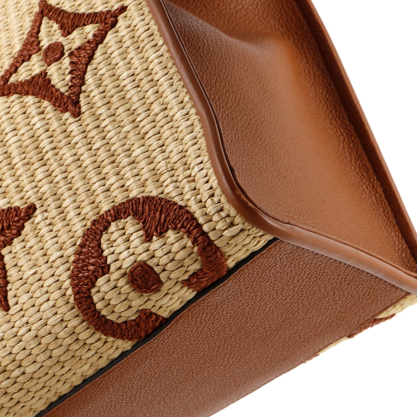 OnTheGo Tote Monogram Giant Raffia MM