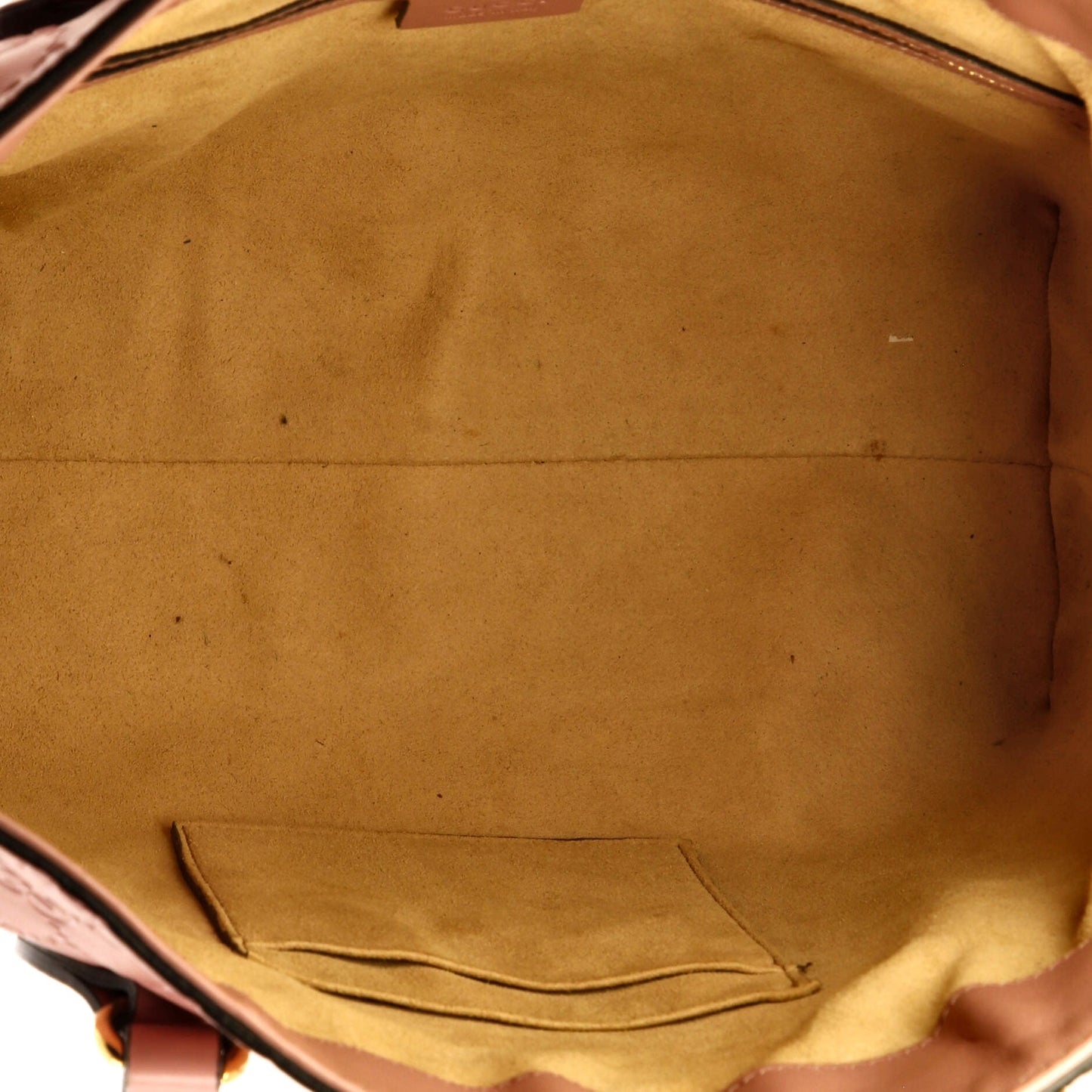Signature Fold Over Tote Guccissima Leather Medium