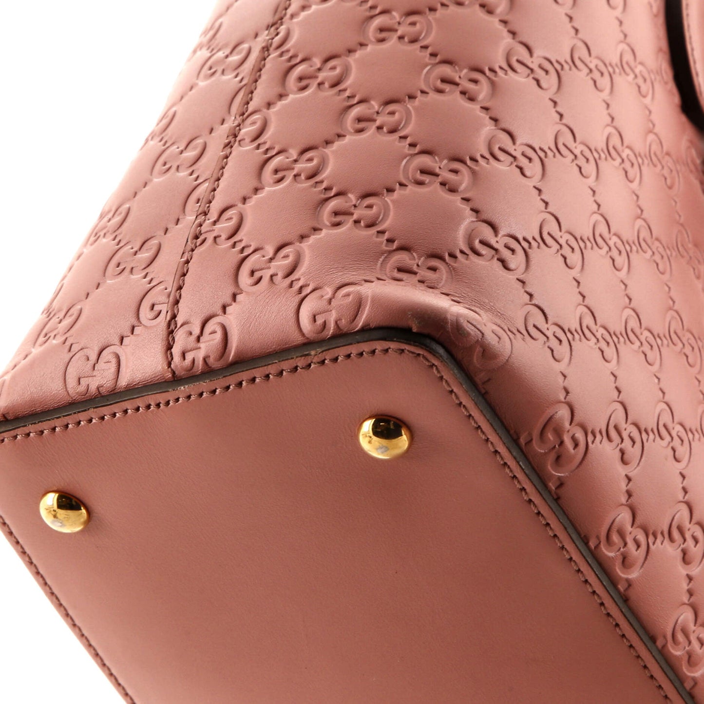 Signature Fold Over Tote Guccissima Leather Medium