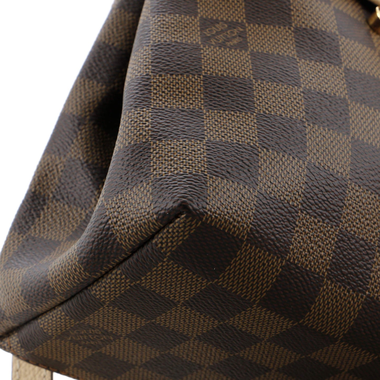Clapton Backpack Damier and Leather