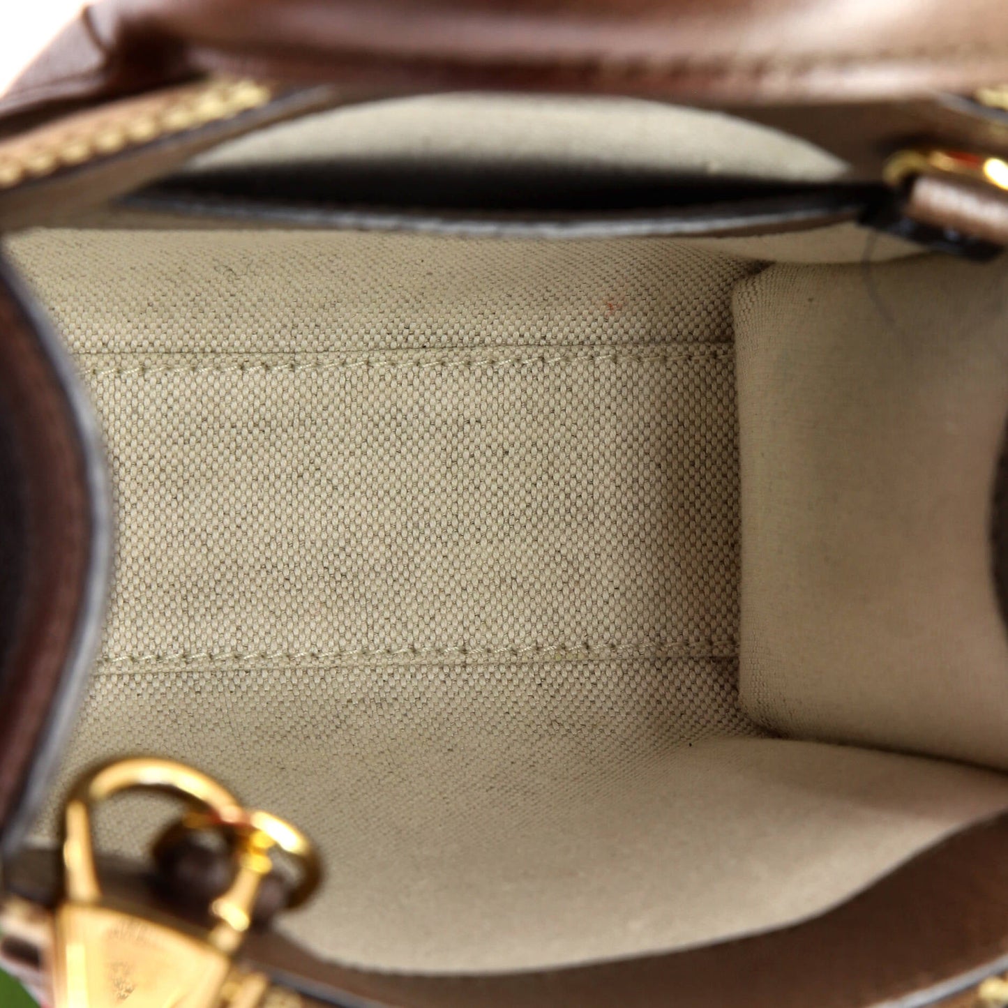 Vertical Tote Jumbo GG Canvas Mini
