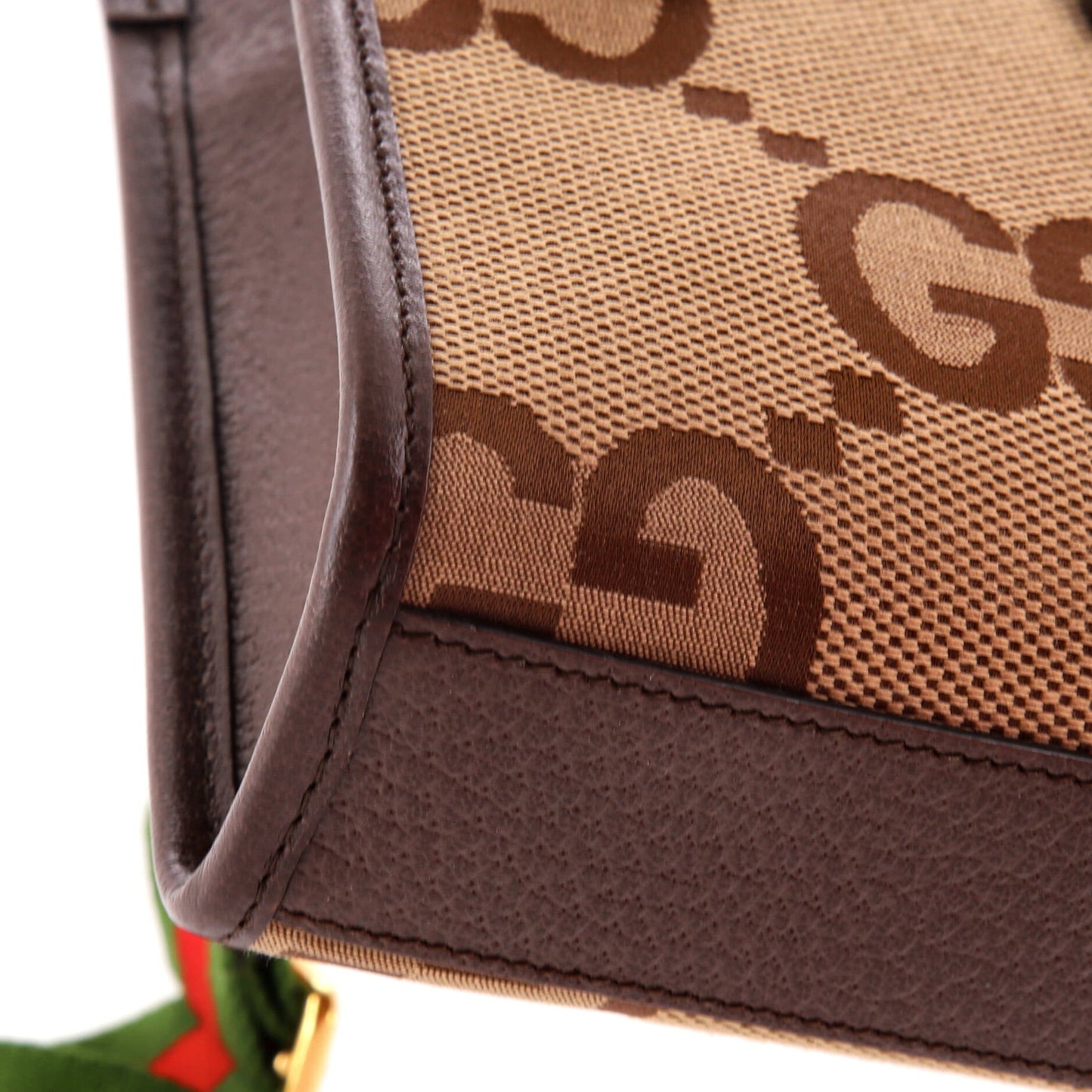 Vertical Tote Jumbo GG Canvas Mini