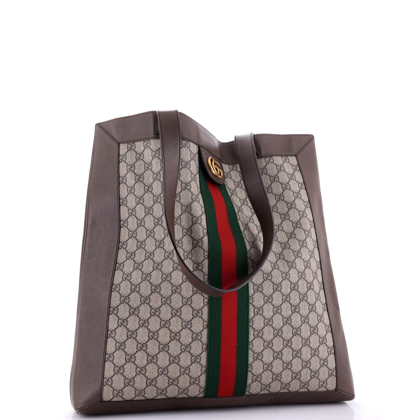 Ophidia Soft Open Tote GG Coated Canvas Large