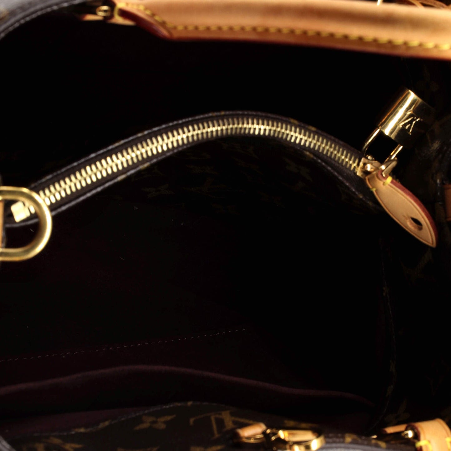Montaigne Handbag Monogram Canvas MM