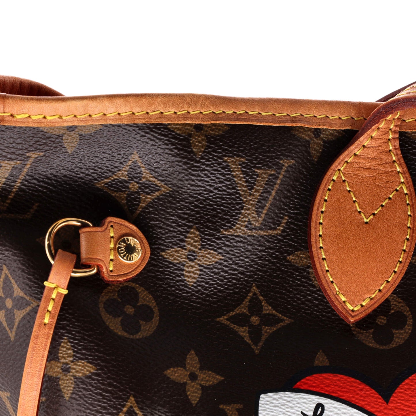 Neverfull NM Tote Limited Edition Patches Monogram Canvas MM