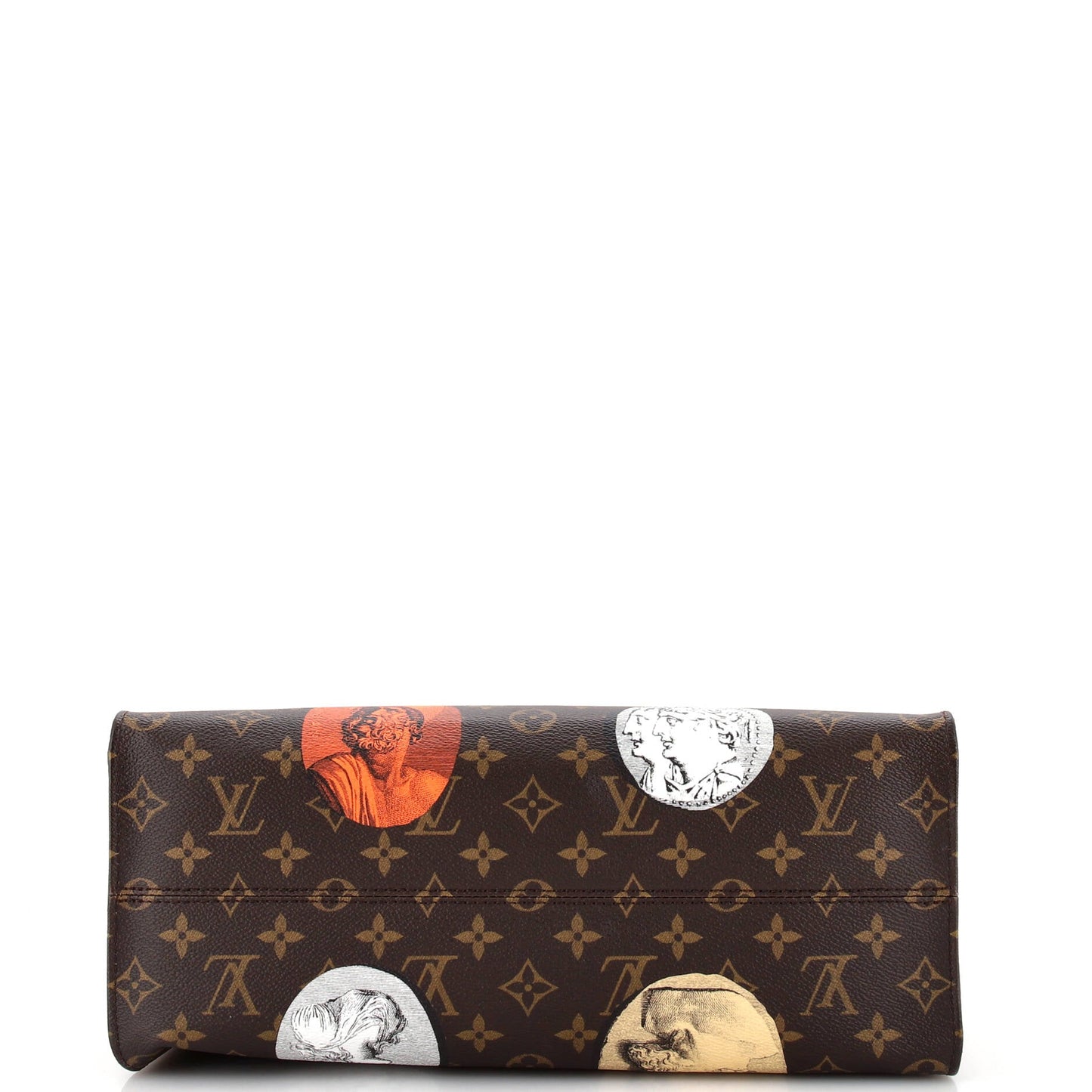 OnTheGo Tote Limited Edition Fornasetti Cameo Monogram Canvas MM