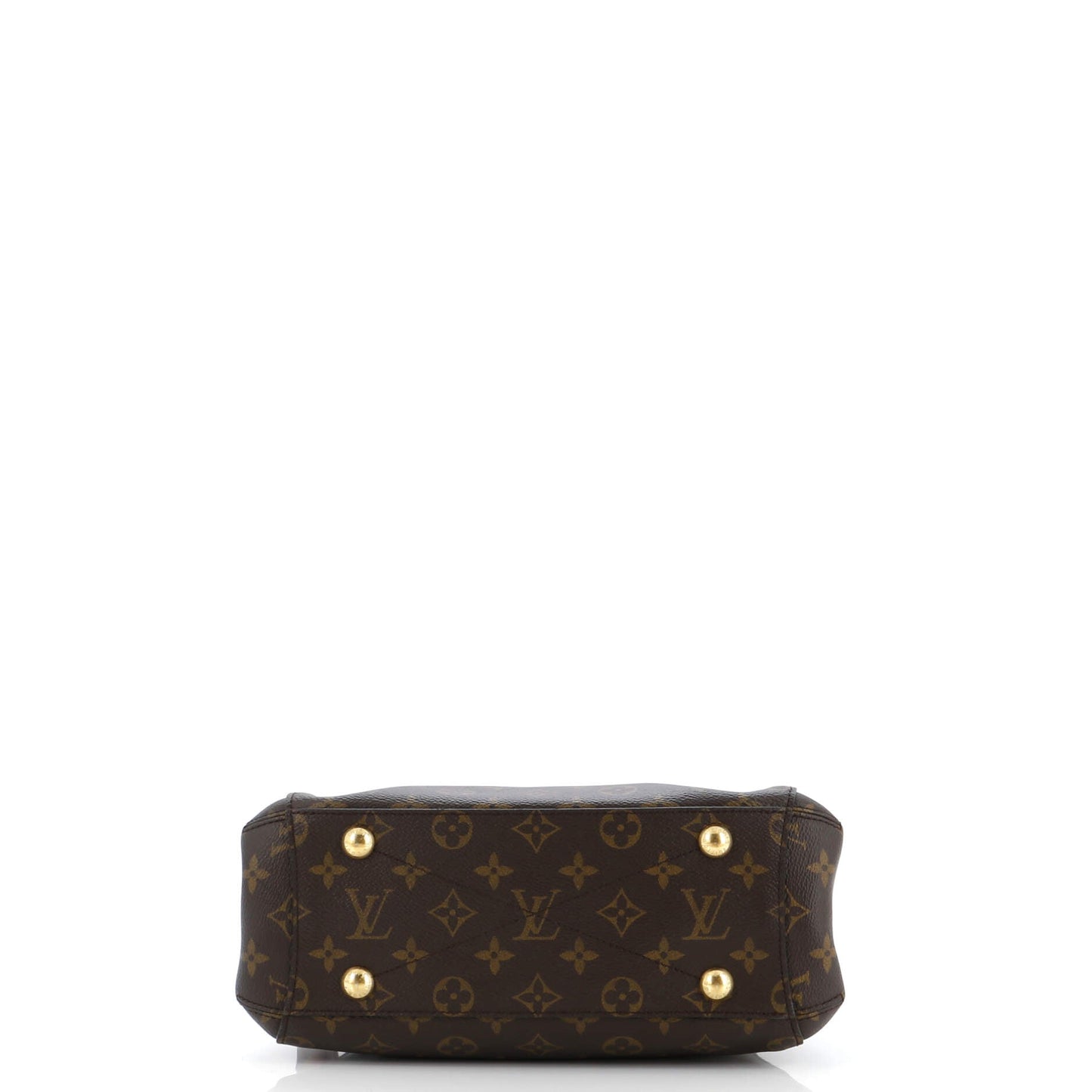 Braided Handle Montaigne Handbag Monogram Canvas BB