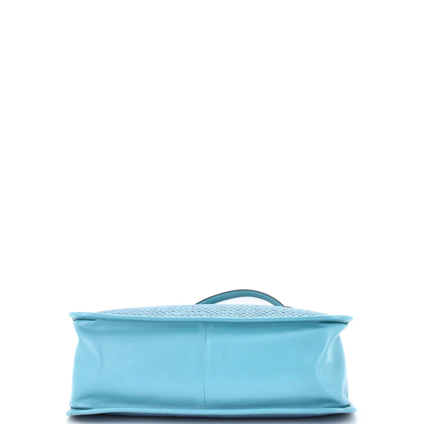 Horsebit 1955 Tote Raffia and Leather Medium