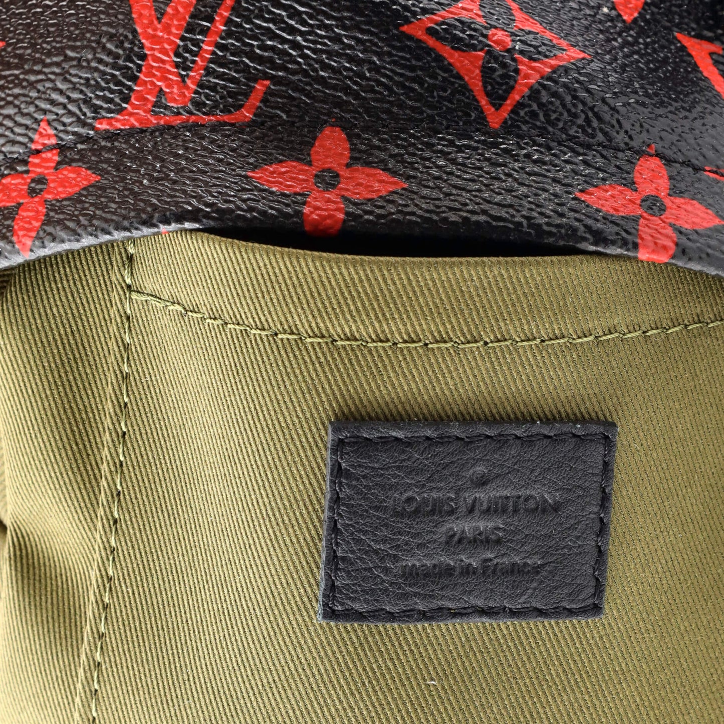 Palm Springs Backpack Limited Edition Monogram Infrarouge Mini