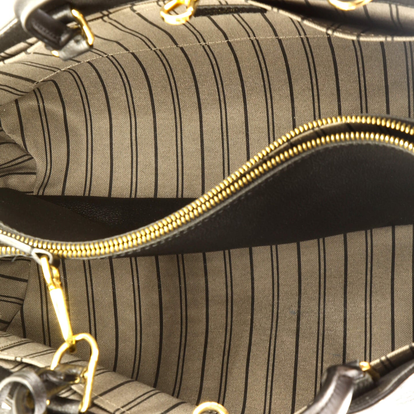 Montaigne Handbag Monogram Empreinte Leather GM