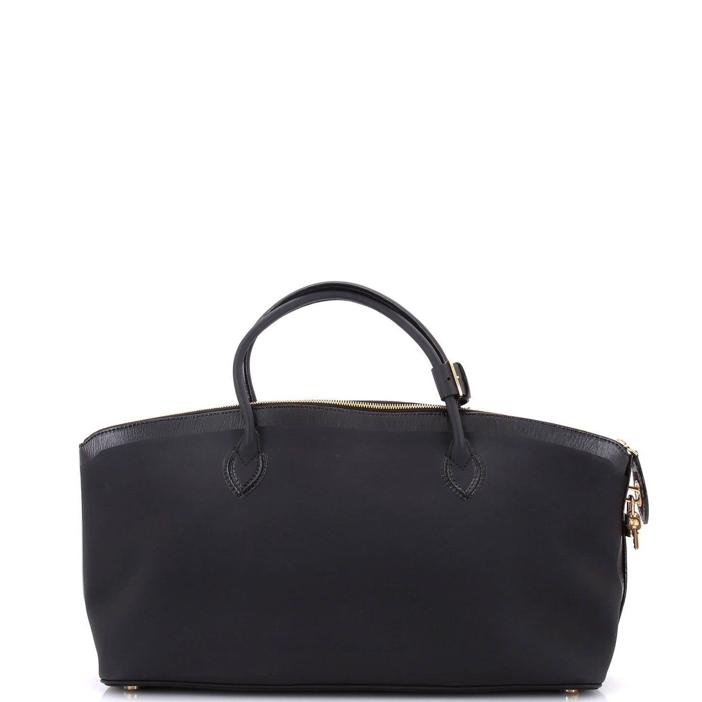 Obsession Lockit Handbag Rubberized Calfskin East West