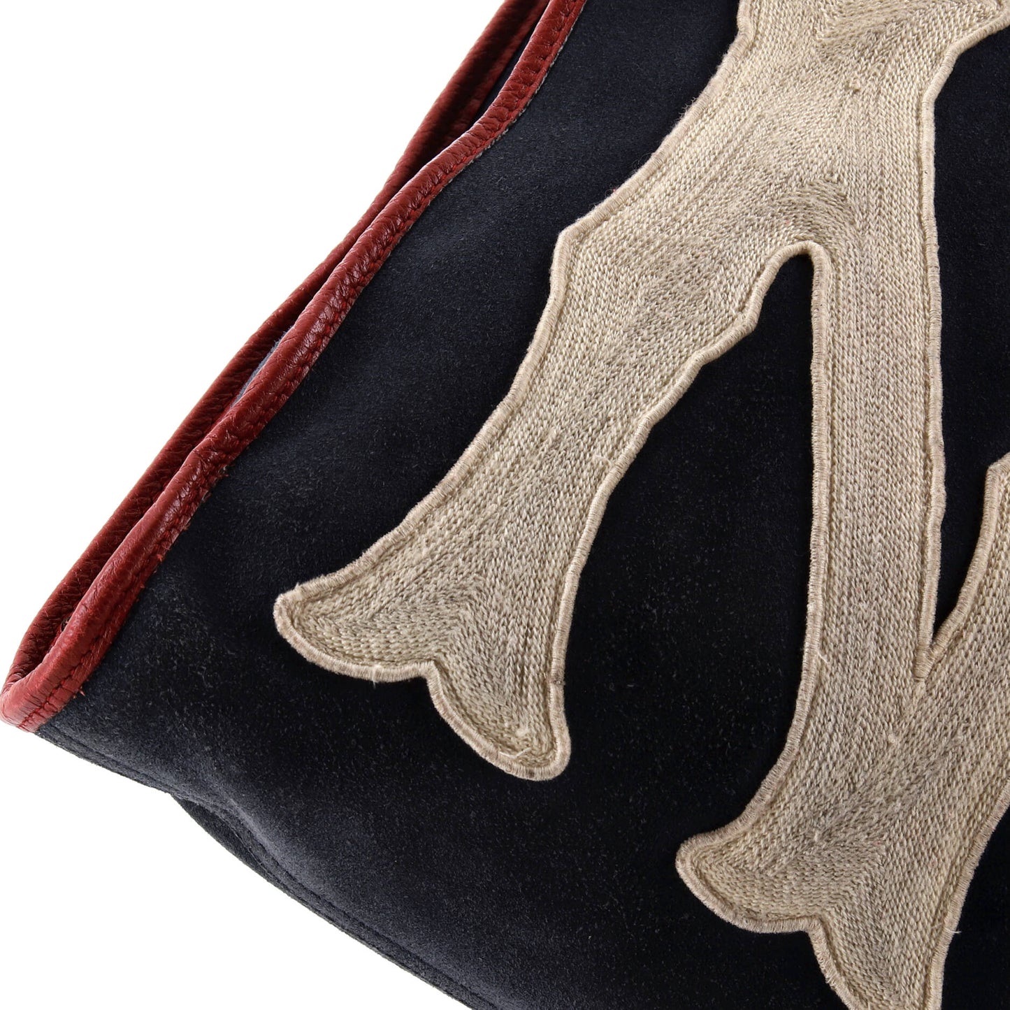 Rajah Chain Tote Suede with Applique Large