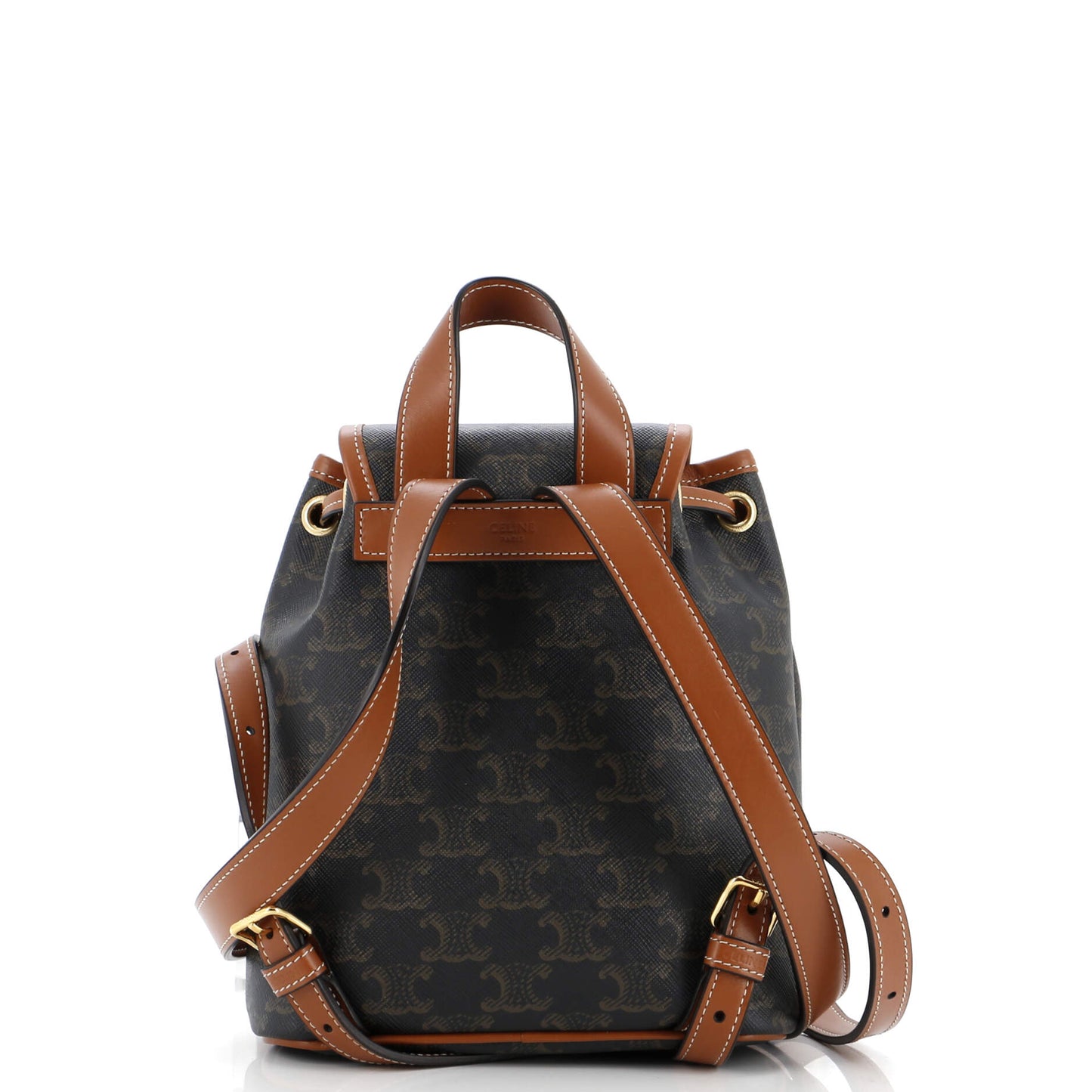 Folco Backpack Triomphe Coated Canvas Mini