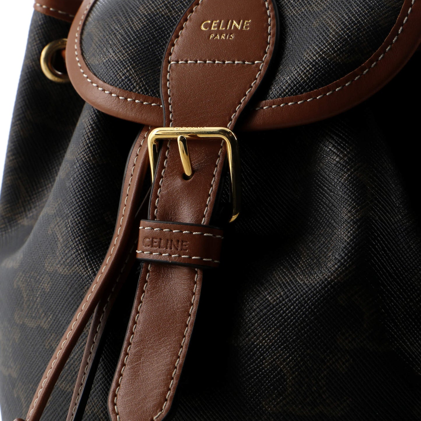 Folco Backpack Triomphe Coated Canvas Mini