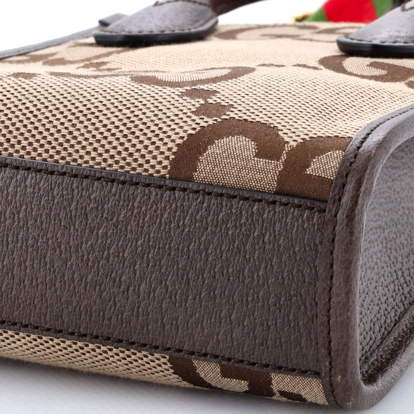 Vertical Tote Jumbo GG Canvas Mini