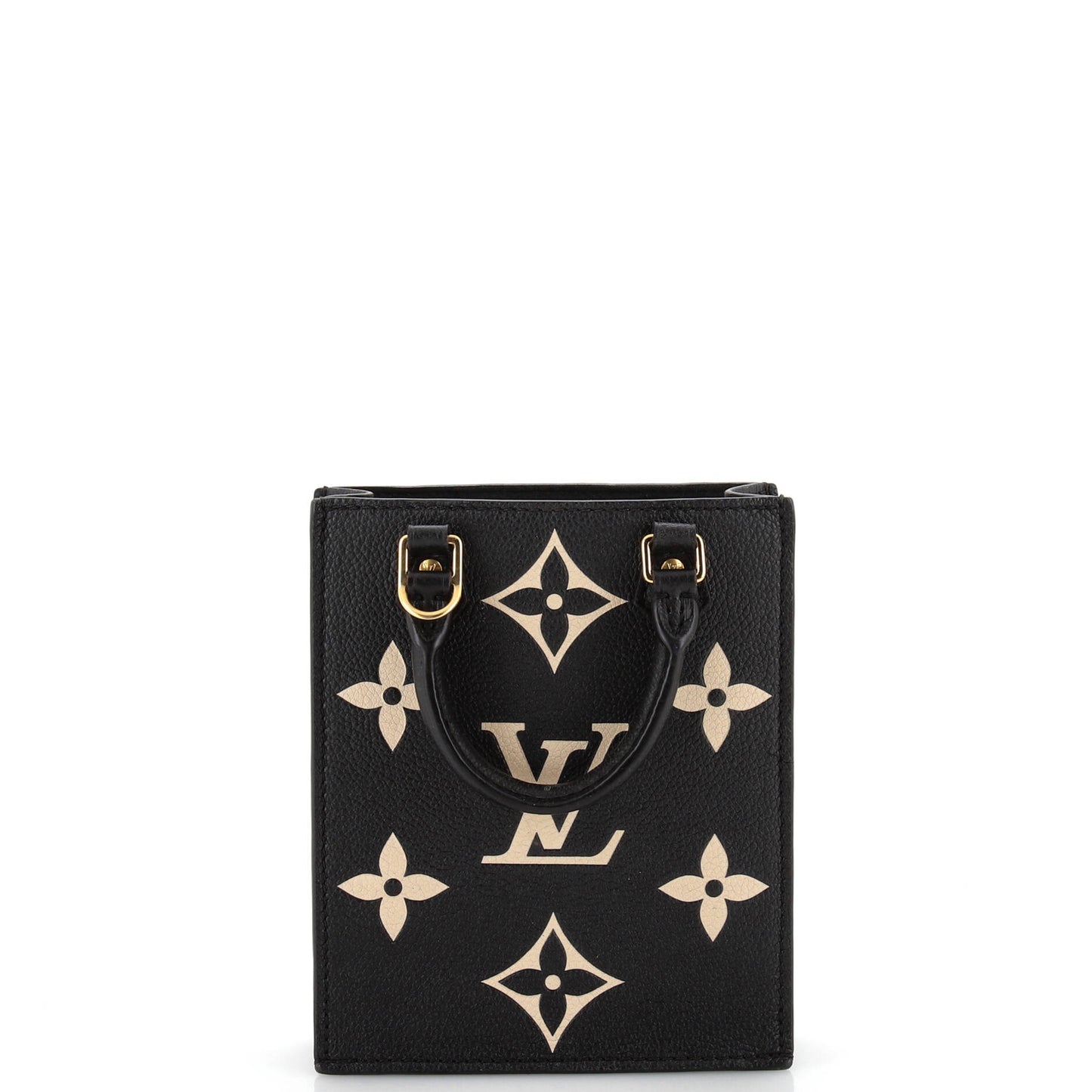 Petit Sac Plat Bag Bicolor Monogram Empreinte Giant