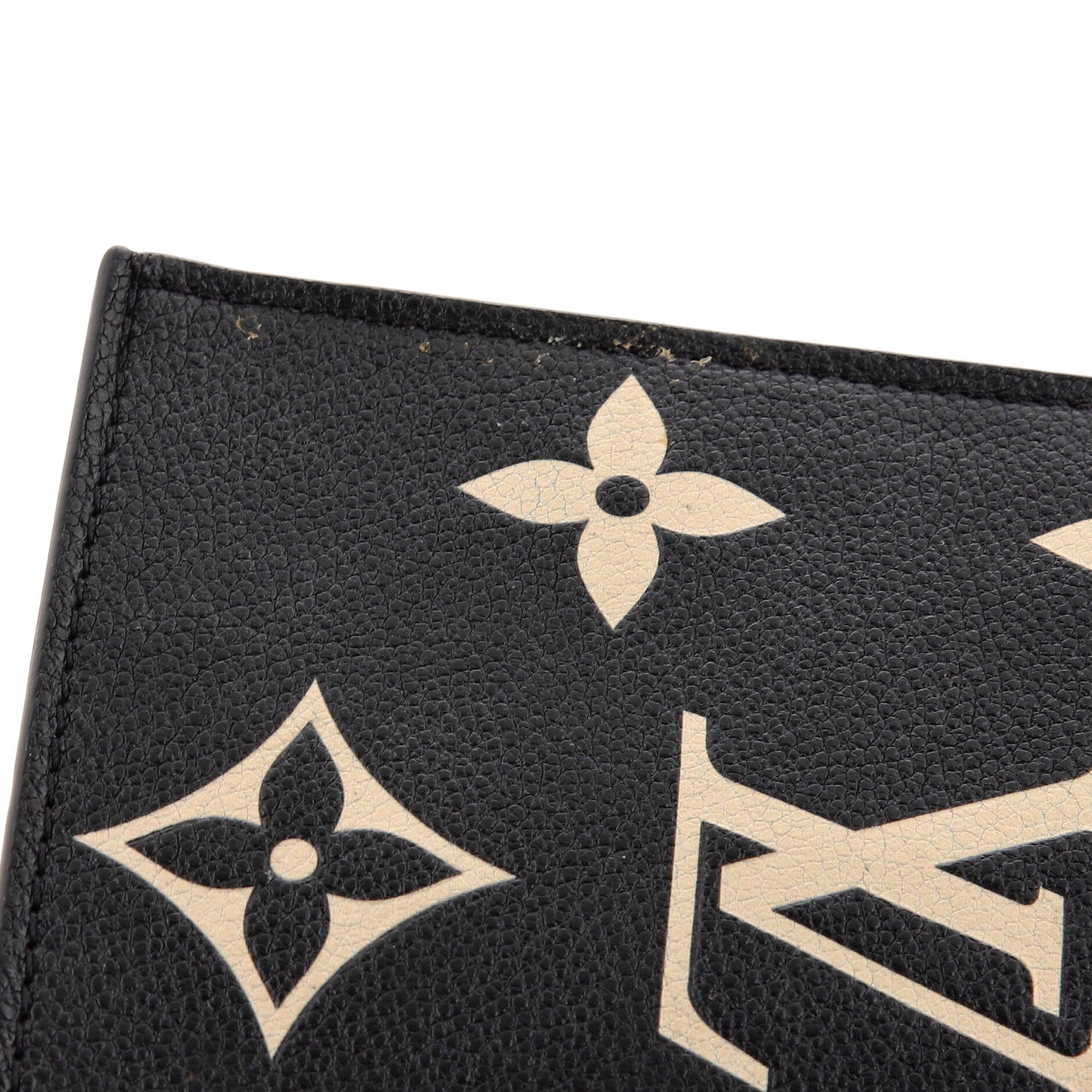 Petit Sac Plat Bag Bicolor Monogram Empreinte Giant