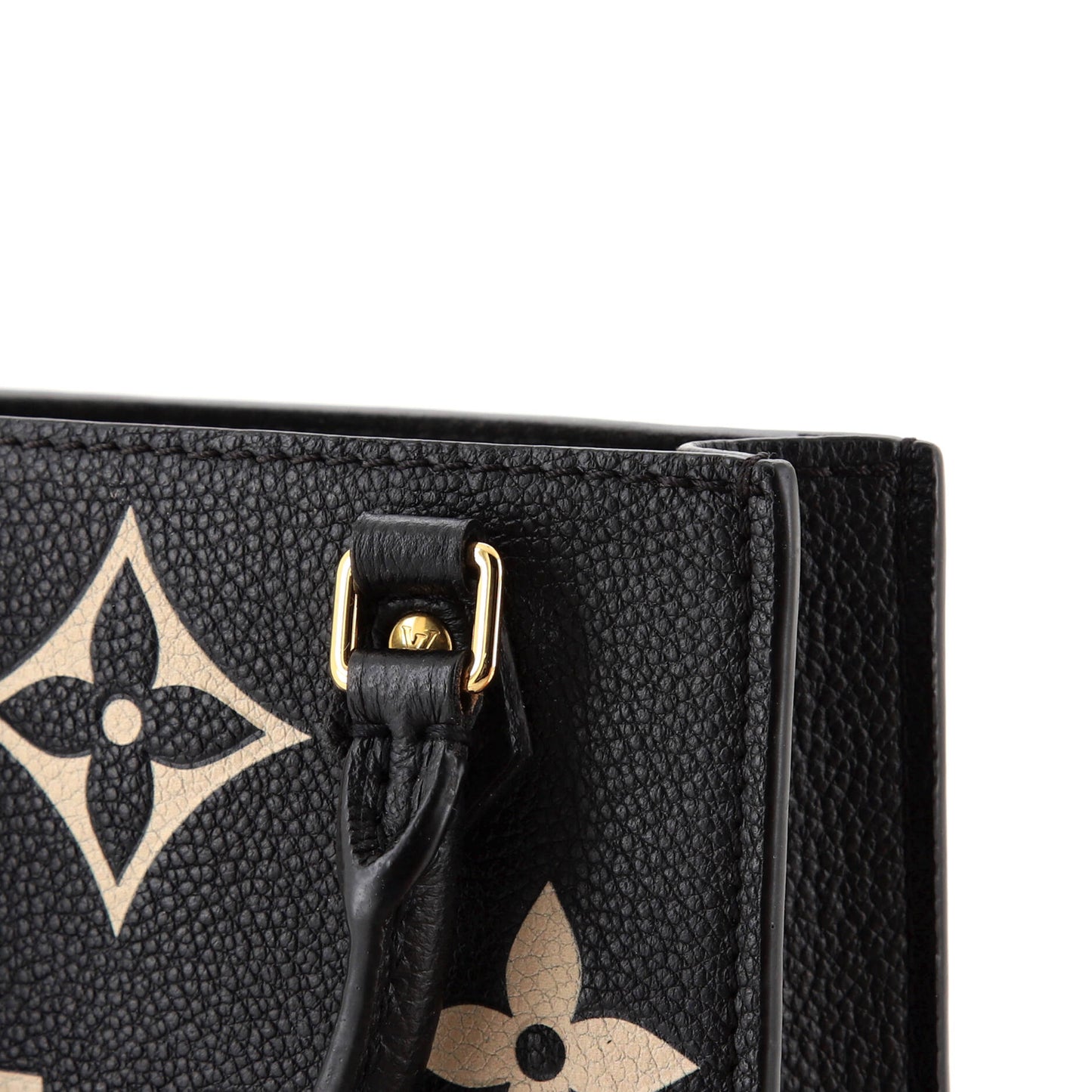 Petit Sac Plat Bag Bicolor Monogram Empreinte Giant