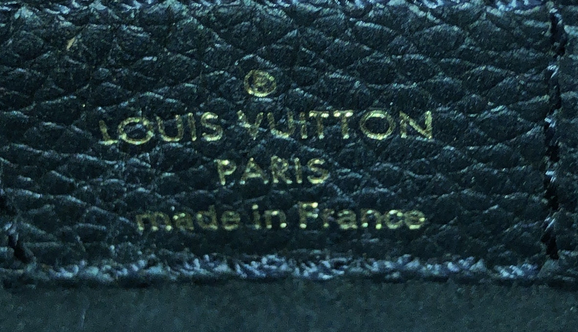 Petit Sac Plat Bag Bicolor Monogram Empreinte Giant