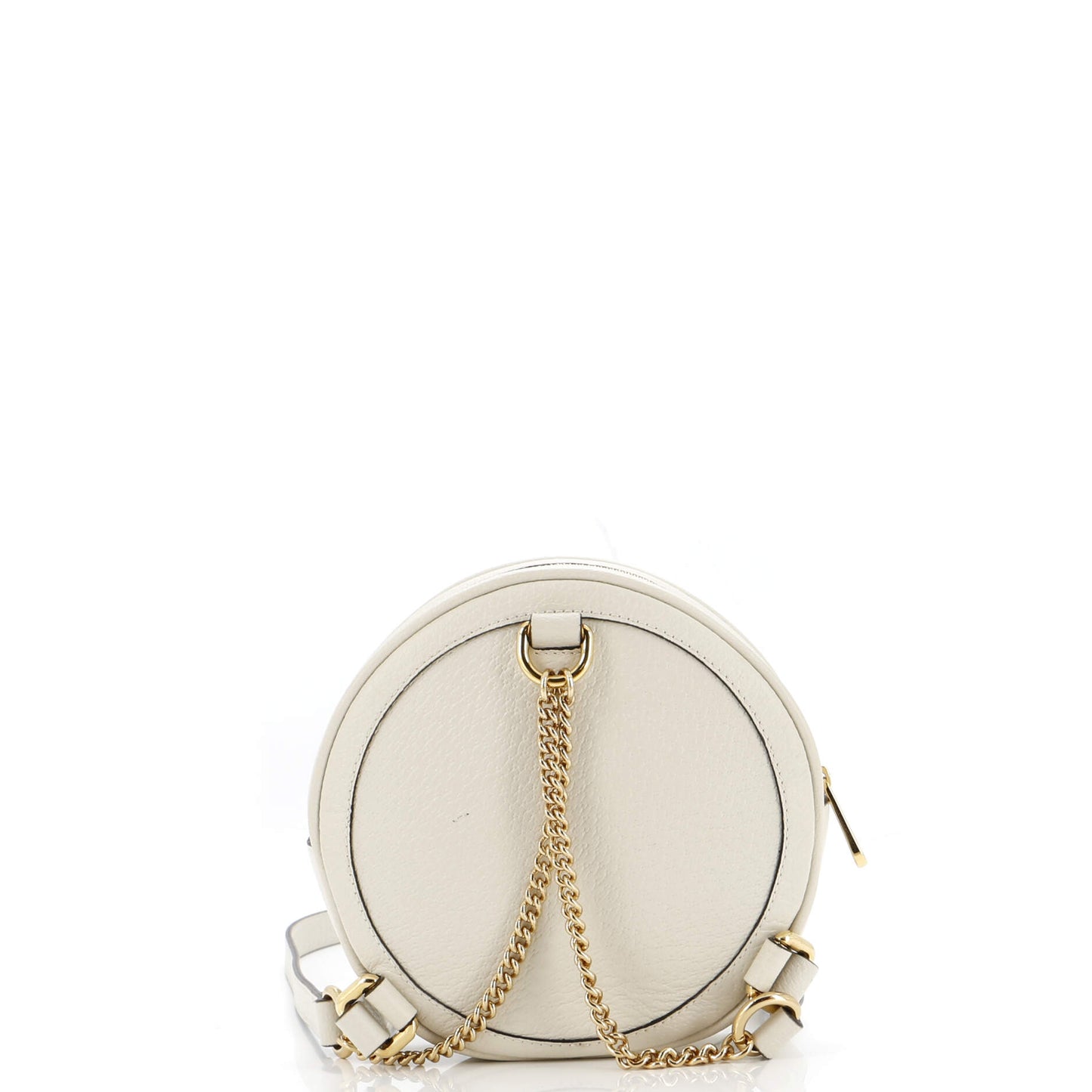Ophidia Round Backpack Leather Mini