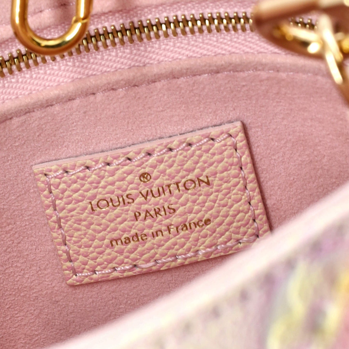 OnTheGo Tote Stardust Monogram Empreinte Leather PM