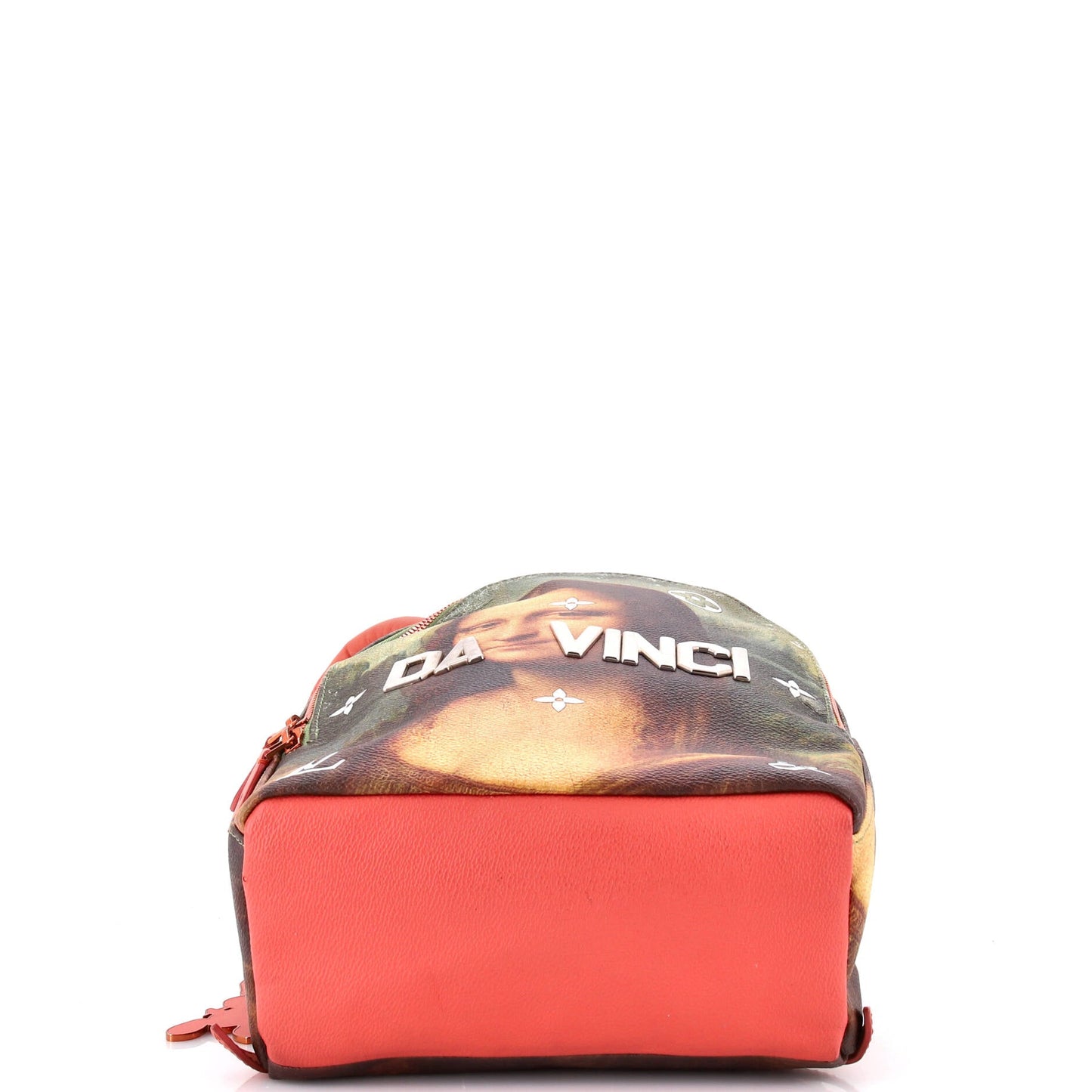 Palm Springs Backpack Limited Edition Jeff Koons Da Vinci Print Canvas PM