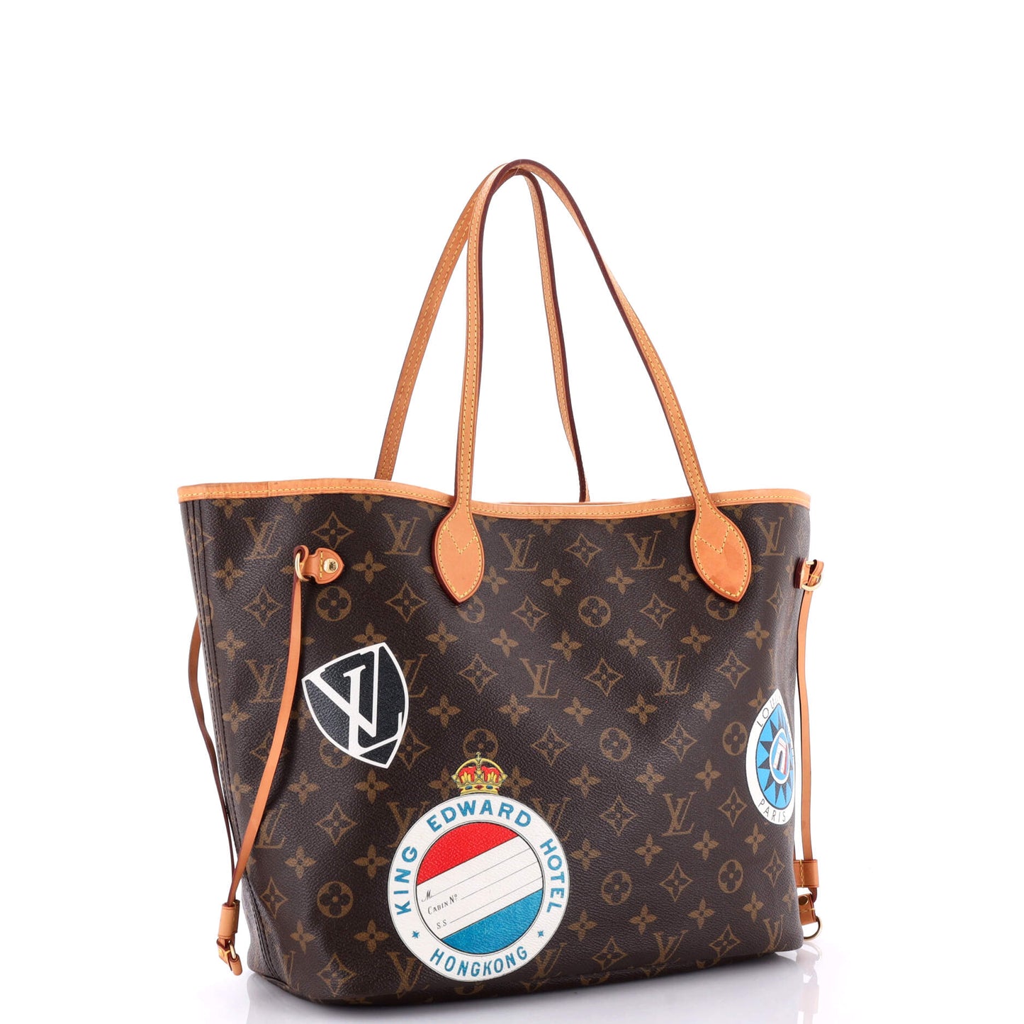 Neverfull NM Tote My World Tour Monogram Canvas MM