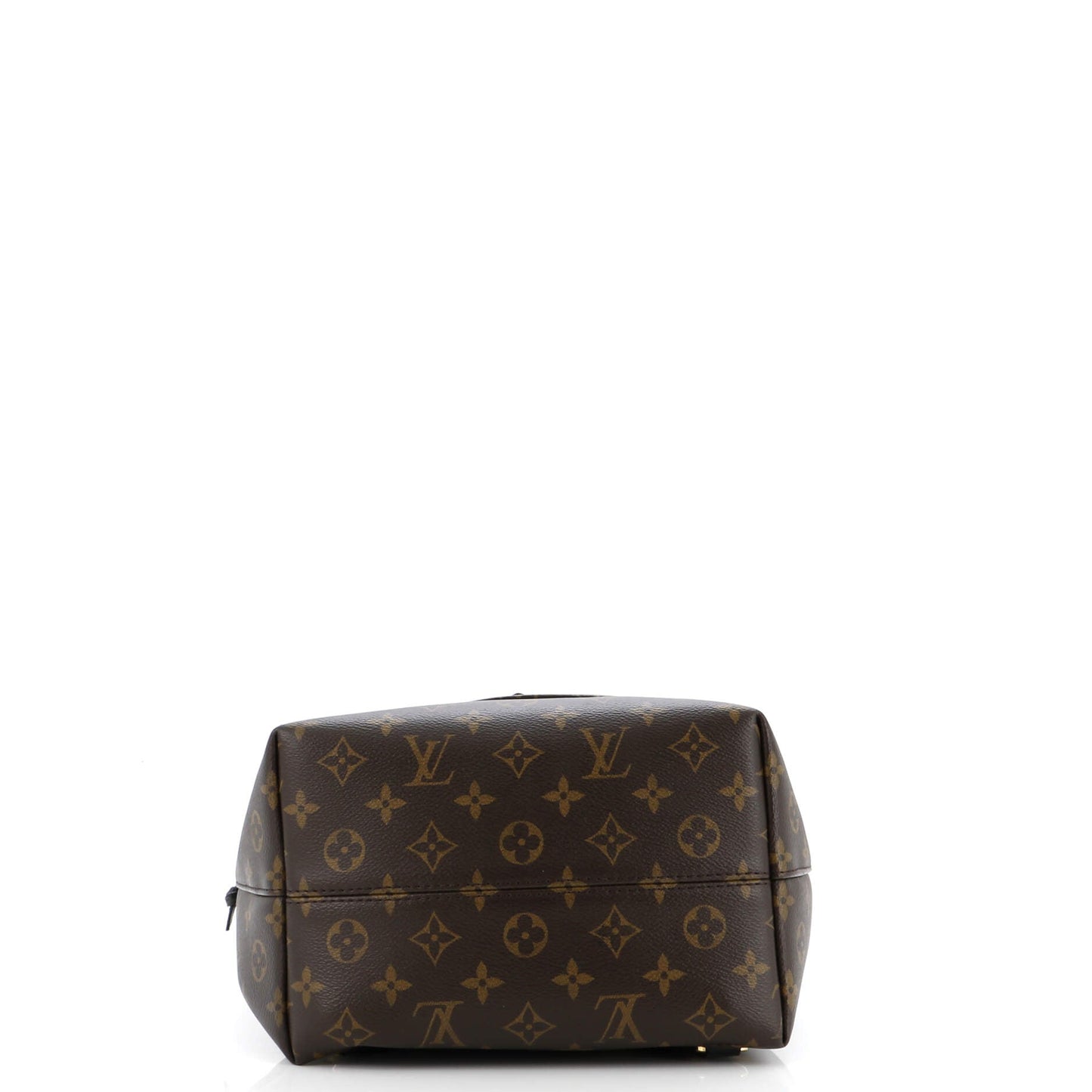 Montsouris NM Backpack Monogram Canvas with Leather PM