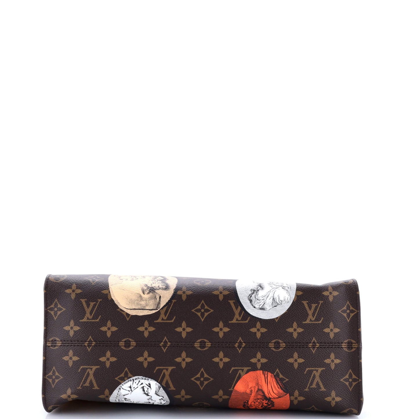 OnTheGo Tote Limited Edition Fornasetti Cameo Monogram Canvas MM