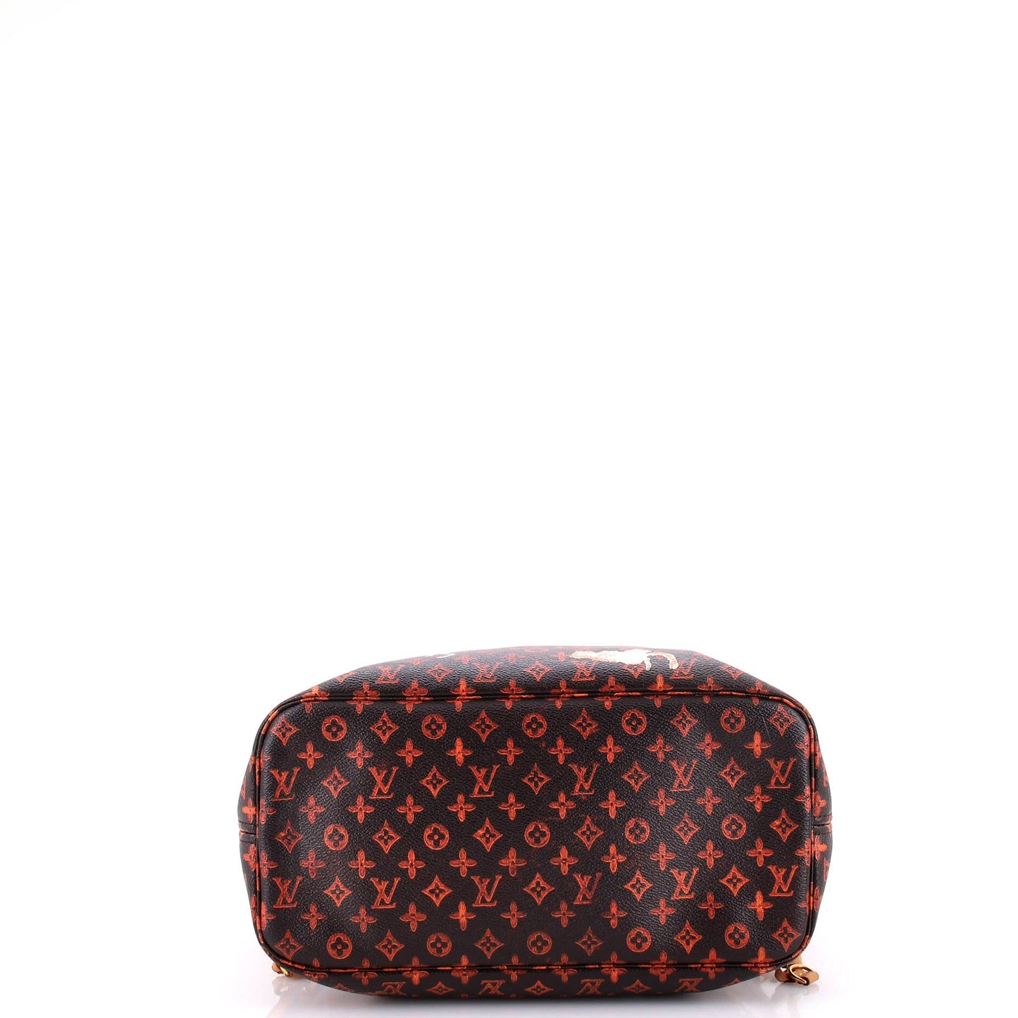 Neverfull NM Tote Limited Edition Grace Coddington Catogram Canvas MM