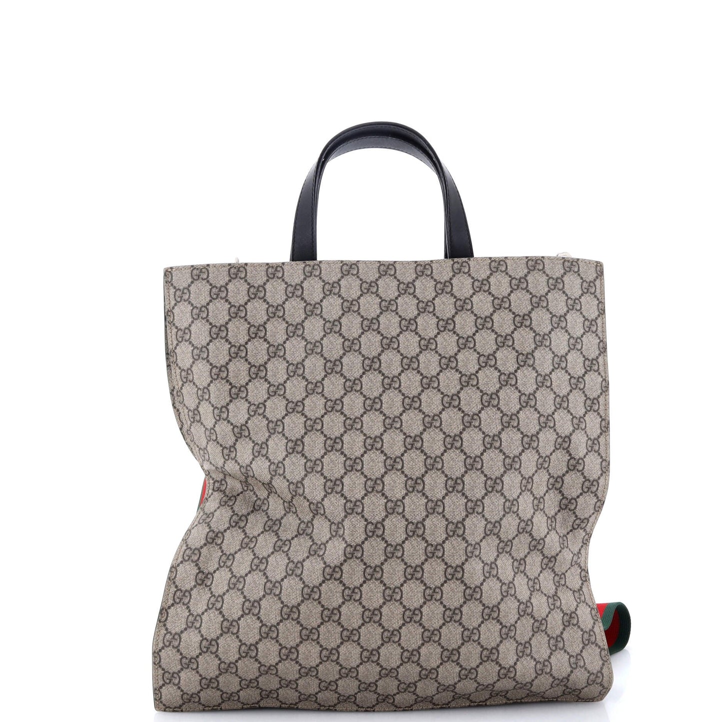 Convertible Soft Open Tote GG Coated Canvas Tall