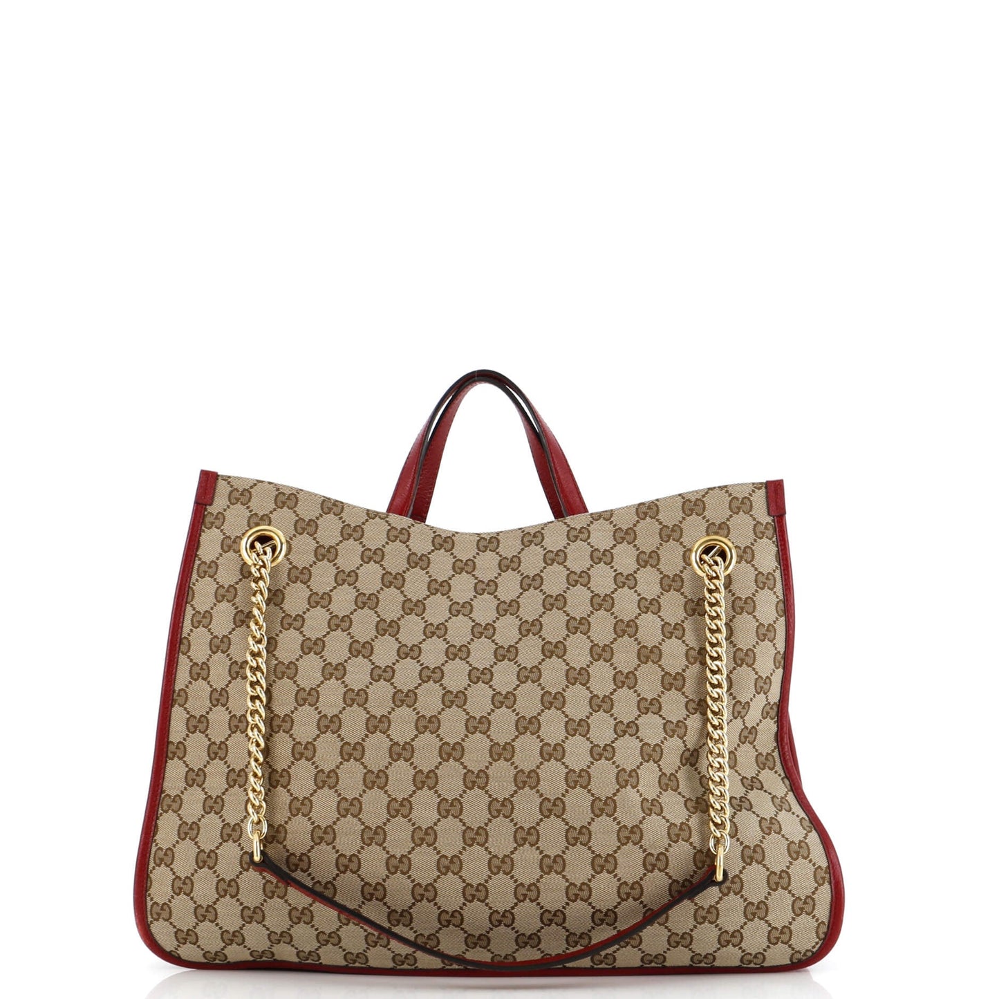 Horsebit 1955 Chain Tote GG Canvas Large