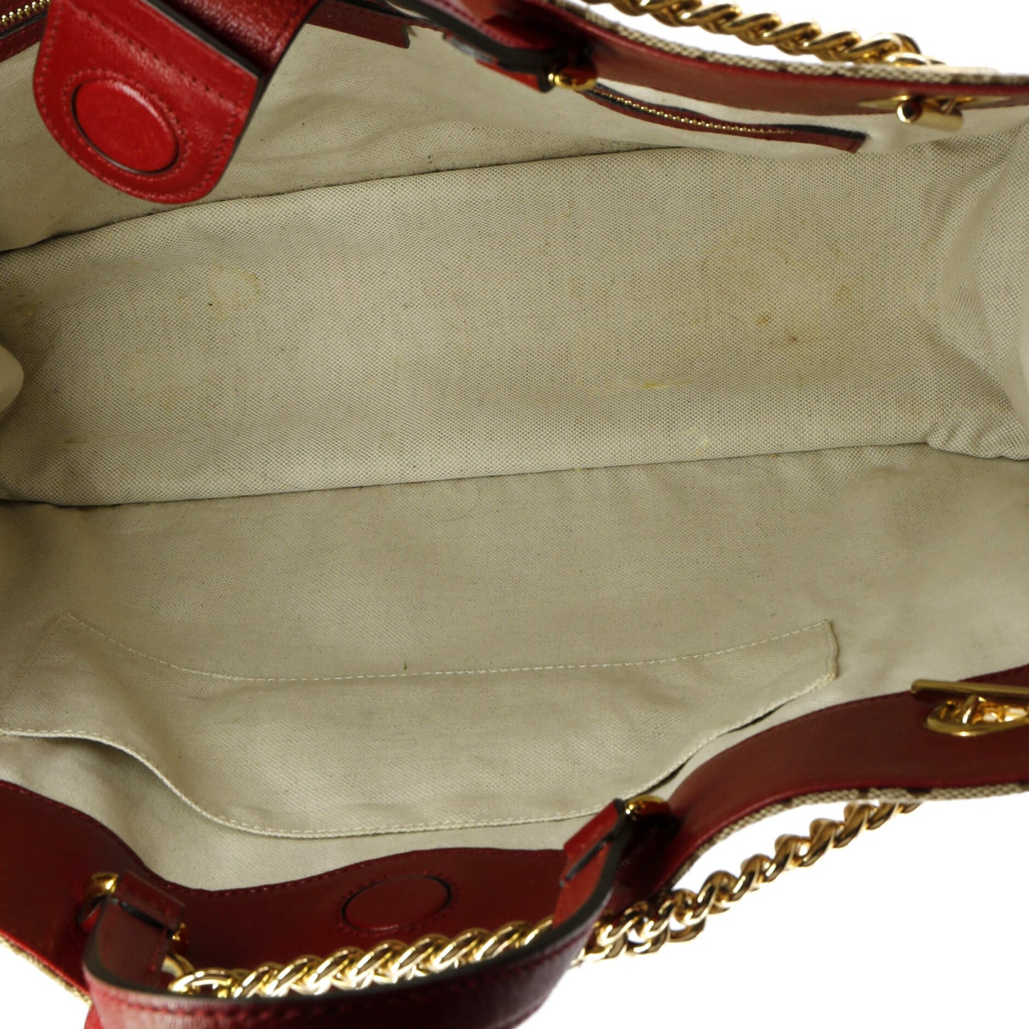 Horsebit 1955 Chain Tote GG Canvas Large