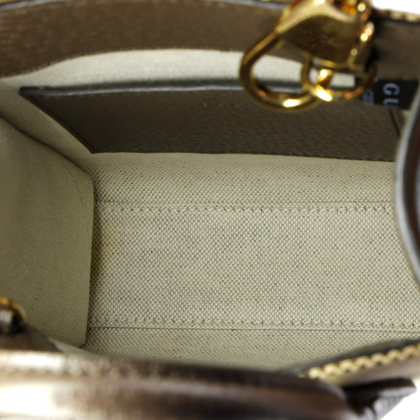 Vertical Tote Jumbo GG Canvas Mini