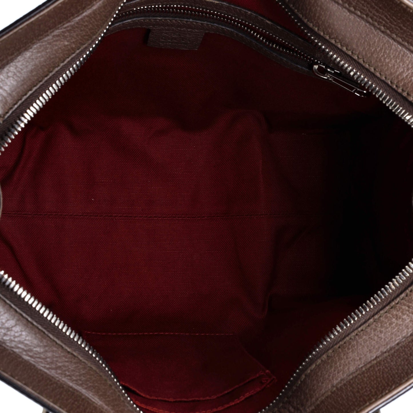 Buckle Travel Tote GG Coated Canvas with Leather Medium
