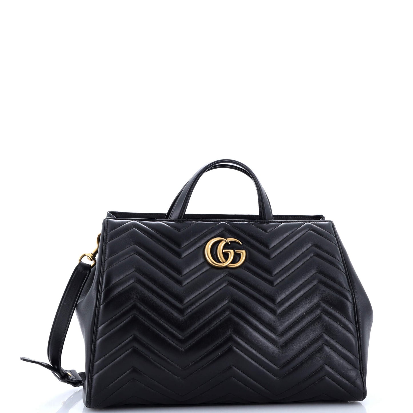 GG Marmont Tote Matelasse Leather Medium