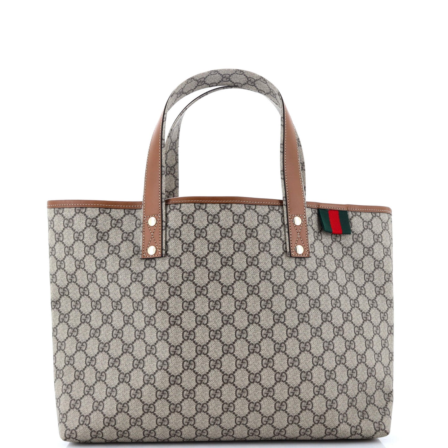 Web Loop Tote GG Coated Canvas Medium